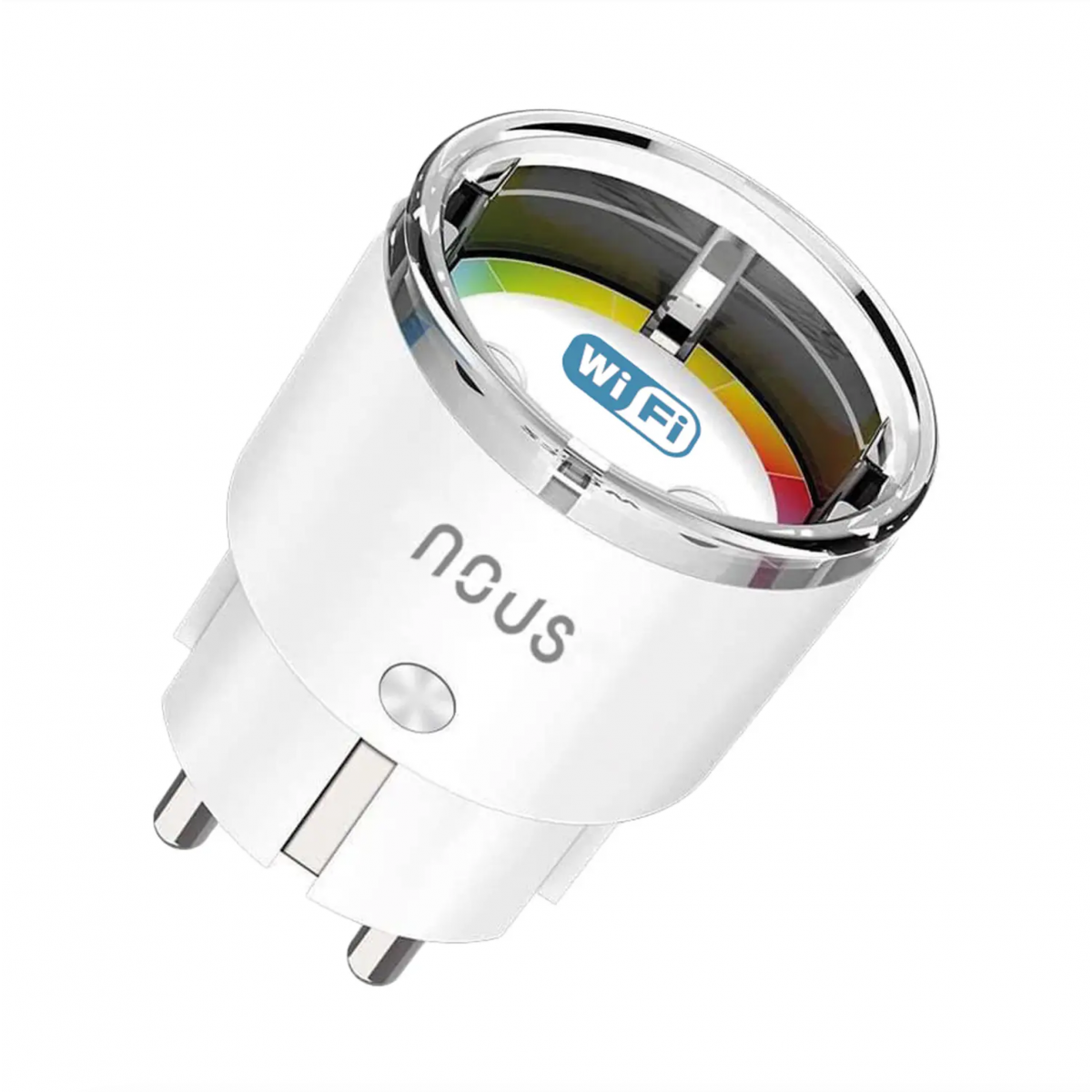 Išmanioji rozetė Wi-Fi, 15A 3450W, su energijos matavimu, TUYA, NOUS A1 57683553 Išmanioji rozetė Wi-Fi, 15A 3450W, su energijos matavimu, TUYA, NOUS A1 57683553